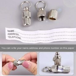 Unbranded 10 Pièces Adresse Tag Chiens Cat Dog Tag Animal Tag Avec Porte-Clés Dog Tag Collier Tag Compatible Avec Cat Collar Dog Collar Tag Address Sleeve Si 7 Unbranded 10 Pièces Adresse Tag Chiens Cat Dog Tag Animal Tag Avec Porte-Clés Dog Tag Collier Tag Compatible Avec Cat Collar Dog Collar Tag Address Sleeve Si -Pet Soin 641916807 max