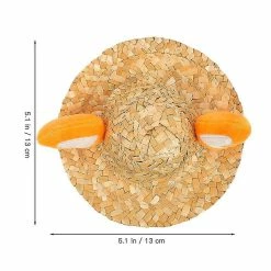 Unbranded Pet Straw Hat Pet Petit Chien Straw Hat Cat Dressing Hat Christmas Dog Hat -Pet Soin 642463427 max