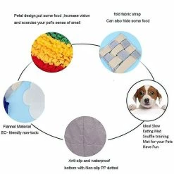 Unbrandded Dog Sniffing Feeding Mat Pet Snuffle Mat Dog Training Pad Pet Nose Work Blanket Bottom Equipment 8 Unbrandded Dog Sniffing Feeding Mat Pet Snuffle Mat Dog Training Pad Pet Nose Work Blanket Bottom Equipment -Pet Soin 642483515 max