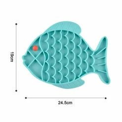 Unbranded Pet Slow Feeder Dog Lick Mat Alternative Amusante à Slow Feeder Dog Bowls, Snuffle Mat & Dog Bowls Fish-shaped Slow Food Bowl Colour Blue 9 Unbranded Pet Slow Feeder Dog Lick Mat Alternative Amusante à Slow Feeder Dog Bowls, Snuffle Mat & Dog Bowls Fish-shaped Slow Food Bowl Colour Blue -Pet Soin 642774152 max