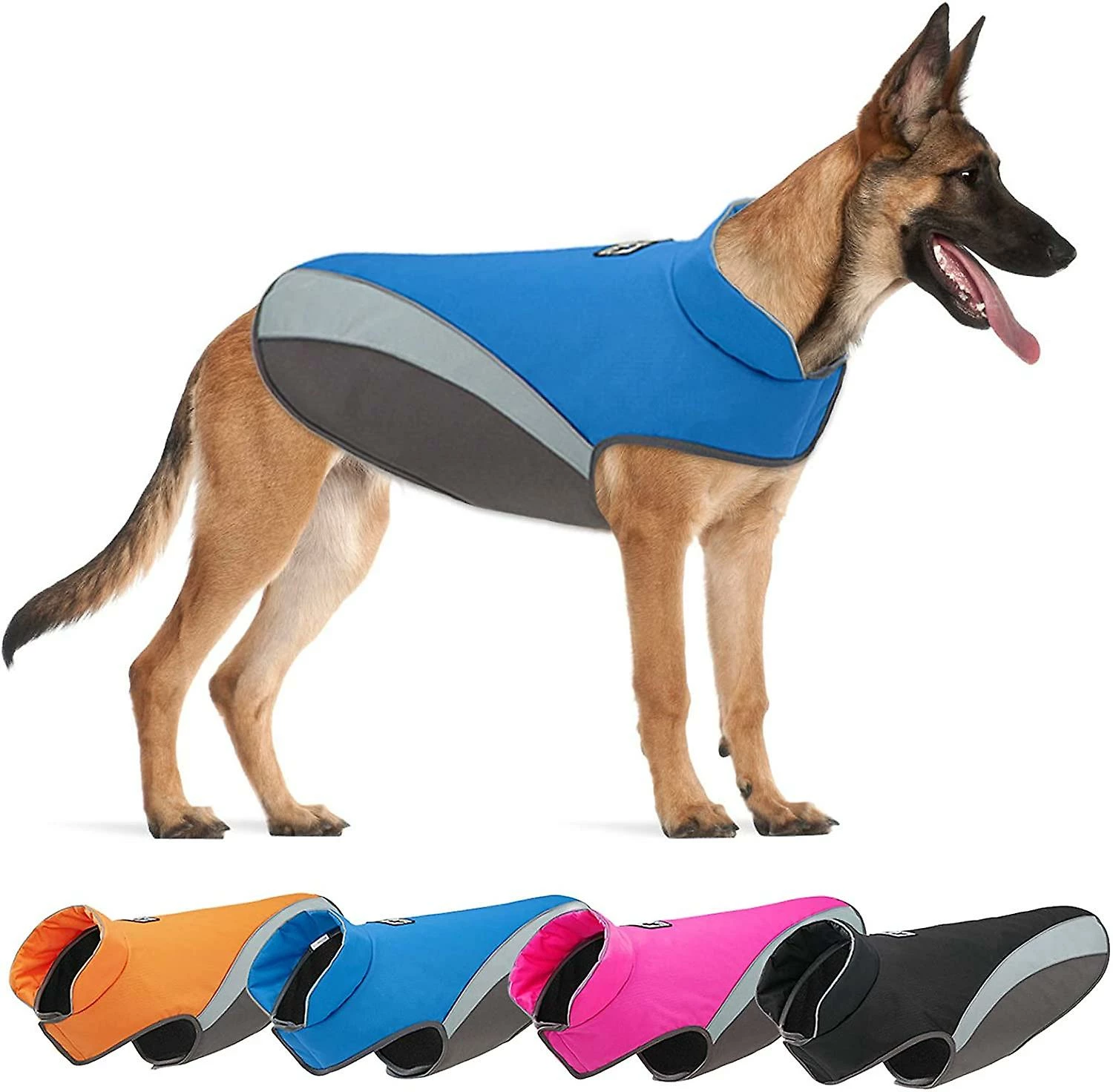 Unbranded Manteau De Chien Réfléchissant Manteaux D’hiver Pour Chiens Gilet Big Dog Résistant Au Froid Chaud Veste De Chien Vêtements De Sécurité 1 Unbranded Manteau De Chien Réfléchissant Manteaux D’hiver Pour Chiens Gilet Big Dog Résistant Au Froid Chaud Veste De Chien Vêtements De Sécurité