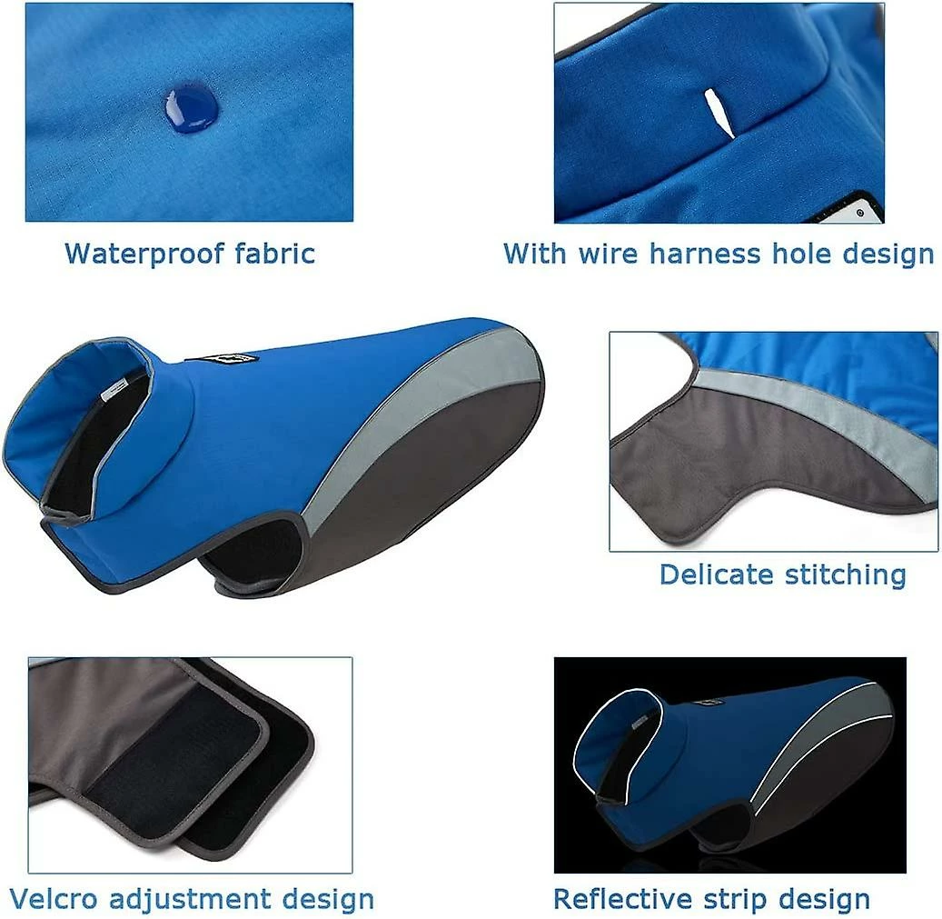 Unbranded Manteau De Chien Réfléchissant Manteaux D’hiver Pour Chiens Gilet Big Dog Résistant Au Froid Chaud Veste De Chien Vêtements De Sécurité 5 Unbranded Manteau De Chien Réfléchissant Manteaux D’hiver Pour Chiens Gilet Big Dog Résistant Au Froid Chaud Veste De Chien Vêtements De Sécurité – Image 5