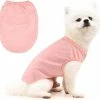 Unbranded Dog Vest T-shirt, Chemise à Capuche Puppy Vest Shirt Vêtements Pour Petits Chiens Moyens Chats Peluche Chihuahua