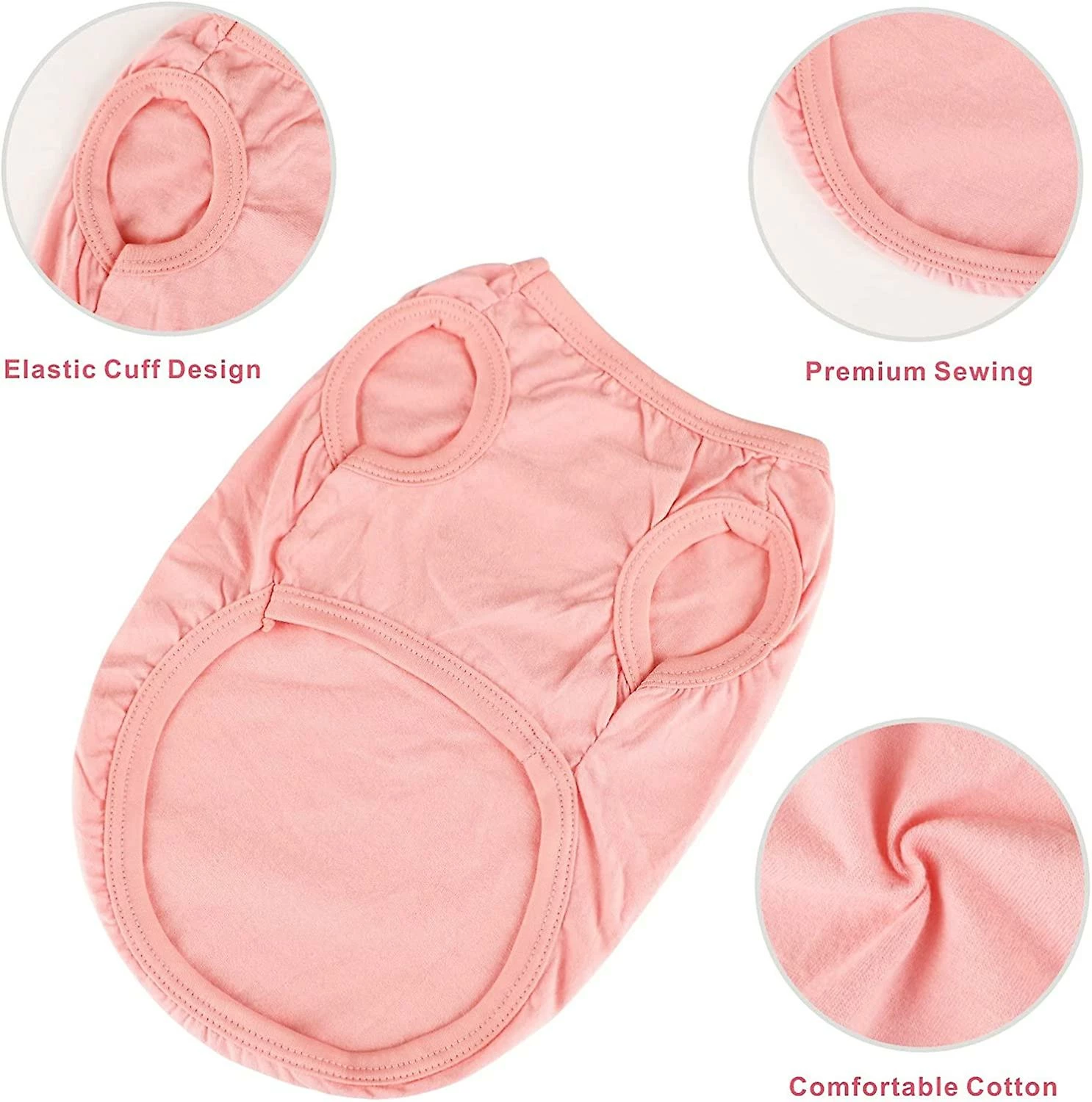 Unbranded Dog Vest T-shirt, Chemise à Capuche Puppy Vest Shirt Vêtements Pour Petits Chiens Moyens Chats Peluche Chihuahua 4 Unbranded Dog Vest T-shirt, Chemise à Capuche Puppy Vest Shirt Vêtements Pour Petits Chiens Moyens Chats Peluche Chihuahua – Image 4