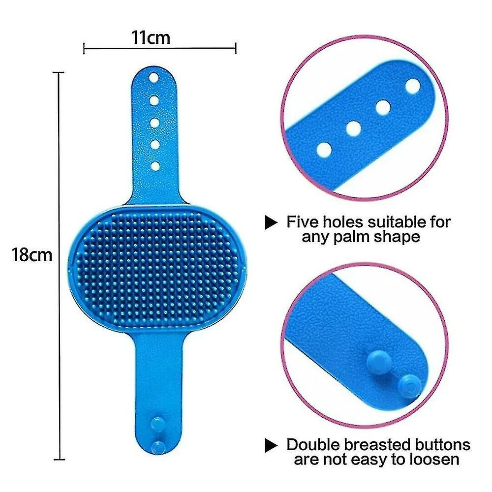 Dxn Pet Dog Cat Bathing Peigne Épilation Toilettage Message Brosse Caoutchouc 3 Dxn Pet Dog Cat Bathing Peigne Épilation Toilettage Message Brosse Caoutchouc – Image 3