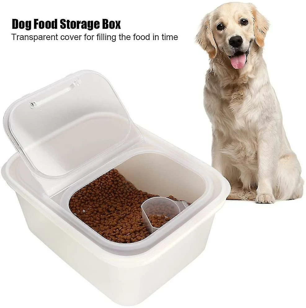 Unbranded Pet Food Bin Pet Food Storage Container Plastic Cat Dog Grain Storage Box 2 Unbranded Pet Food Bin Pet Food Storage Container Plastic Cat Dog Grain Storage Box – Image 2
