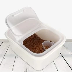 Unbranded Pet Food Bin Pet Food Storage Container Plastic Cat Dog Grain Storage Box 8 Unbranded Pet Food Bin Pet Food Storage Container Plastic Cat Dog Grain Storage Box -Pet Soin 646471088 max