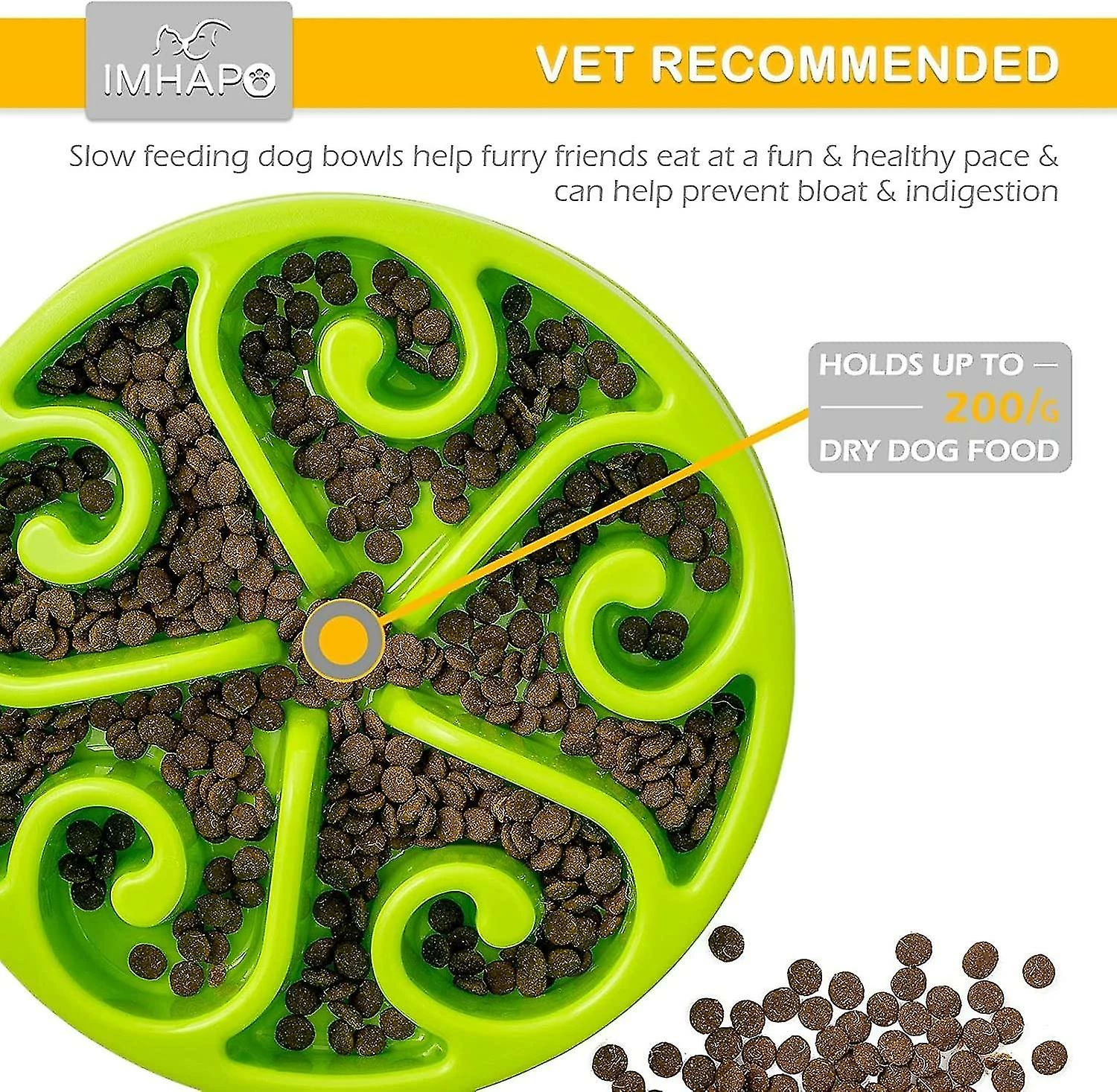 Unbranded Shxx Slow Feeder Dog Bowl, Pet Slow Feeding Plate, Maze Interactive Dog Puzzle, Fun Feeder Expansion Stop Slow Bowl, Non Toxique Et Anti-suffocation, 3 Unbranded Shxx Slow Feeder Dog Bowl, Pet Slow Feeding Plate, Maze Interactive Dog Puzzle, Fun Feeder Expansion Stop Slow Bowl, Non Toxique Et Anti-suffocation, – Image 3