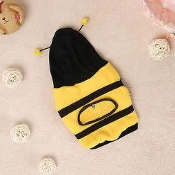 Unbranded Bee Puppy Coat Apparel Dog Cat Hoodies Sweat-shirt Apparel -Pet Soin 647344108 max