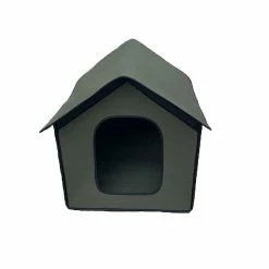 Unbranded Imperméable à L’eau Pet Outdoor Cat, Dog House Cat House Villa Tente Pliable Pet Shelter