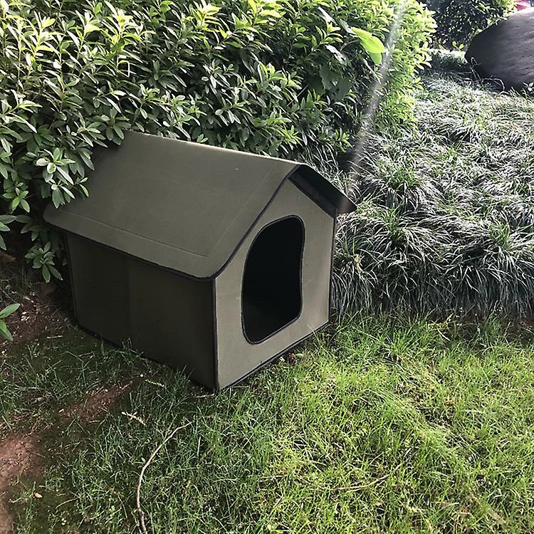 Unbranded Imperméable à L’eau Pet Outdoor Cat, Dog House Cat House Villa Tente Pliable Pet Shelter 2 Unbranded Imperméable à L’eau Pet Outdoor Cat, Dog House Cat House Villa Tente Pliable Pet Shelter – Image 2