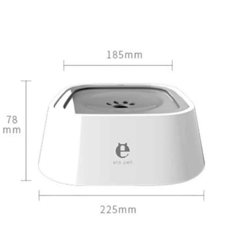 Unbranded Pet Water Bowl Dog Bowl Floating Water Bowl Waterer Drinking Bowl Water Feeder Drinking Fountain 1l White 3 Unbranded Pet Water Bowl Dog Bowl Floating Water Bowl Waterer Drinking Bowl Water Feeder Drinking Fountain 1l White – Image 3