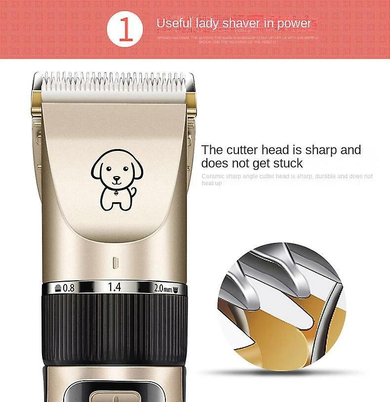 Unbranded Pet Electric Hair Clipper Dog Hair Shaver Cat Teddy Dog Hair Shaver Knife Tool Hair Clipper Electric Hair Clipper K6 5 Unbranded Pet Electric Hair Clipper Dog Hair Shaver Cat Teddy Dog Hair Shaver Knife Tool Hair Clipper Electric Hair Clipper K6 – Image 5