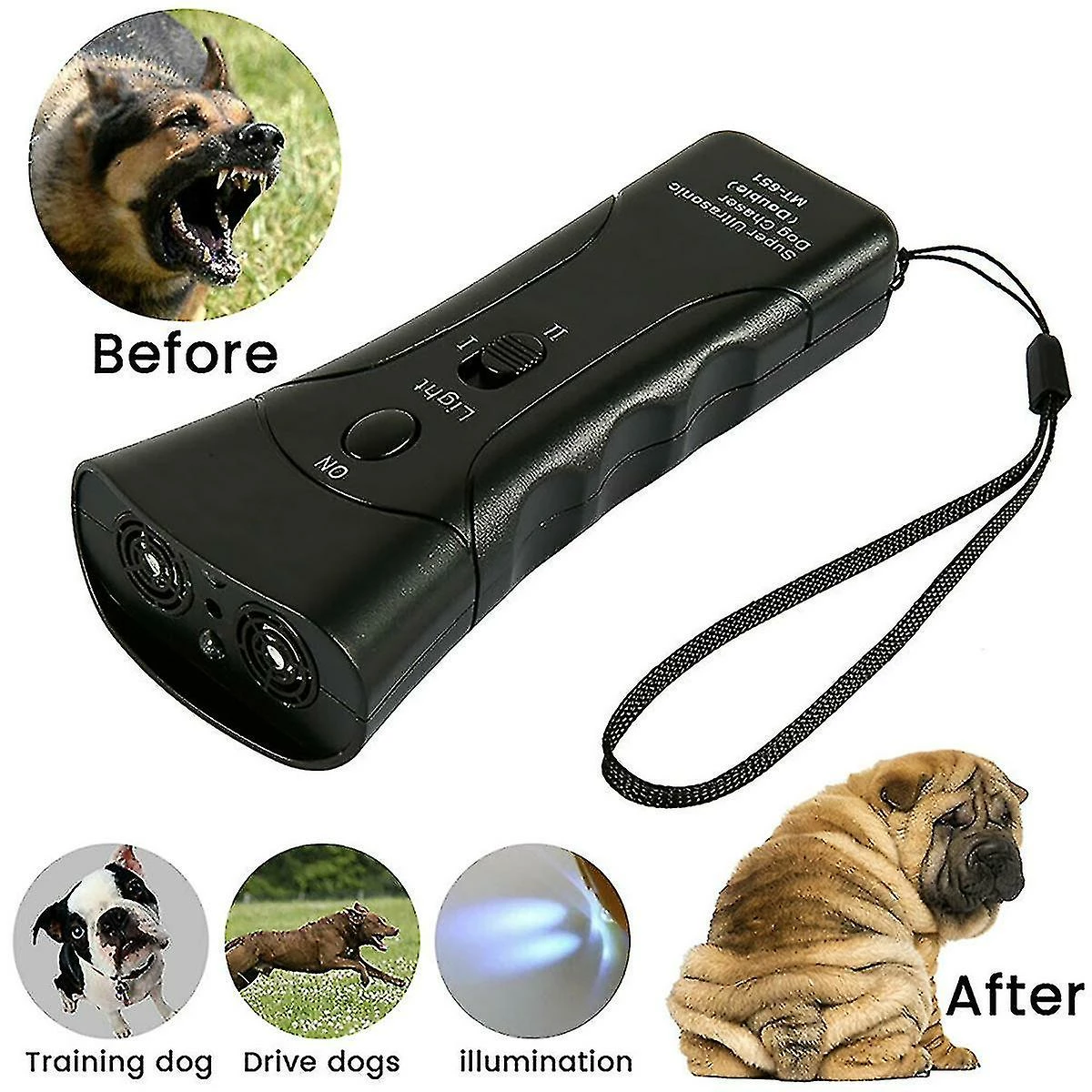 Dxn Pet Gentle Ultrasonic Anti Dog Barking Trainer Led Light Gentle Chaser Device Repeller 1 Dxn Pet Gentle Ultrasonic Anti Dog Barking Trainer Led Light Gentle Chaser Device Repeller