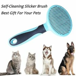 Sl Chang Cat Brush Soft Dog Grooming Tool Supprime Le Sous-poil Lâche Autonettoyant -Pet Soin 655363933 max