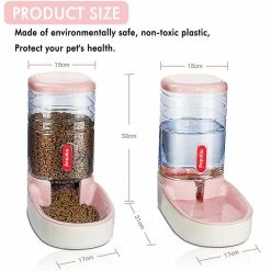 Unbranded Distributeur Automatique De Nourriture Pour Chiens Pour Chiens Abreuvoirs Pour Chiens 3.8l Grande Capacité Cat Water Bowl Pet Drinker Dog Accessoires -Pet Soin 656319589 max