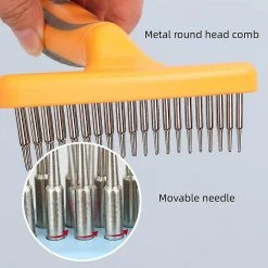 Unbranded 4 Pcs Cat Brush Pet Comb Self Cleaning Slicker Brush Remove Hair Grooming Brush Pet Dematting Comb Beauty Slicker Dog Comb Supplies 7 Unbranded 4 Pcs Cat Brush Pet Comb Self Cleaning Slicker Brush Remove Hair Grooming Brush Pet Dematting Comb Beauty Slicker Dog Comb Supplies -Pet Soin 656319986 max