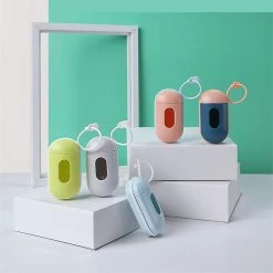 Unbranded 5 Pcs Pet Trash Bag Distributeur Dog Poop Bags Animaux De Compagnie Déchets Sacs à Ordures Plastique Sac à Ordures Cat Distributeur Portable Extérieur Pet Trash Box -Pet Soin 656338185 max