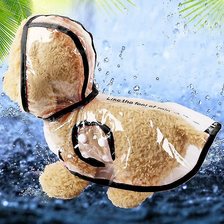 Jccc Pet Jacket Dog Transparent Imperméable Manteau Imperméable Adjuastable Pour Petits Moyens Grands Chiens à Capuche Coupe-vent Design Maison 1 Jccc Pet Jacket Dog Transparent Imperméable Manteau Imperméable Adjuastable Pour Petits Moyens Grands Chiens à Capuche Coupe-vent Design Maison