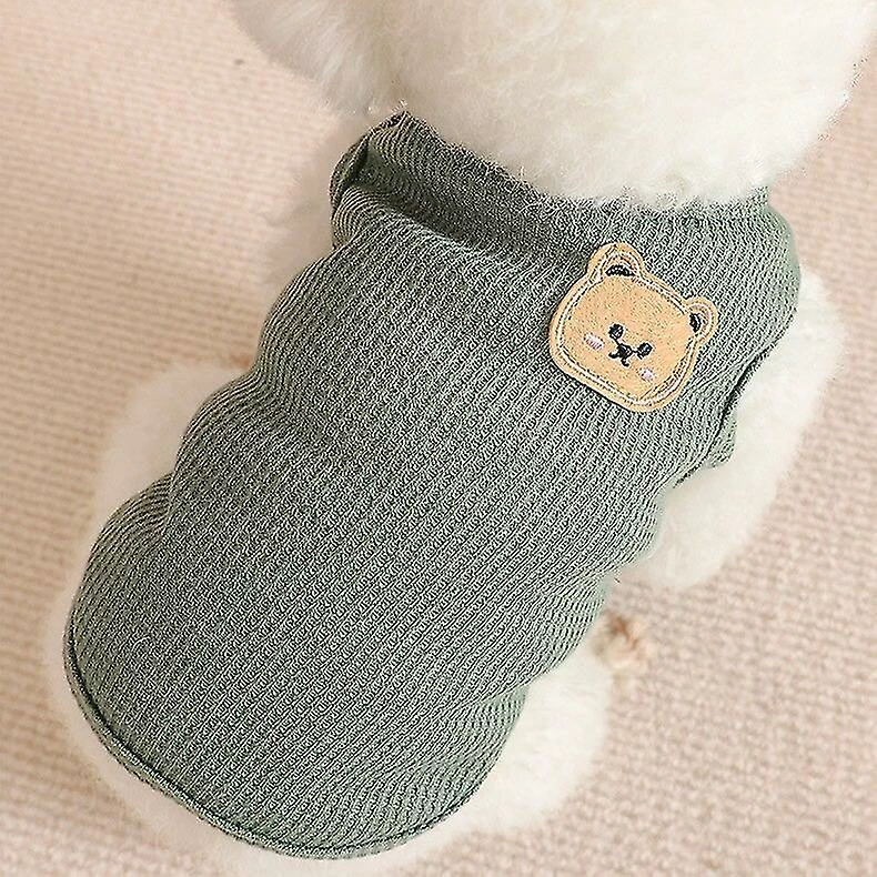 Jccc Xl;violet Ours Vest Pet Dog Vêtements Cat T-shirt Solide Vêtements Chiens Mince Petit Mode Chihuahua Été Respirant Fille Carlin Pet Vest York 5 Jccc Xl;violet Ours Vest Pet Dog Vêtements Cat T-shirt Solide Vêtements Chiens Mince Petit Mode Chihuahua Été Respirant Fille Carlin Pet Vest York – Image 5