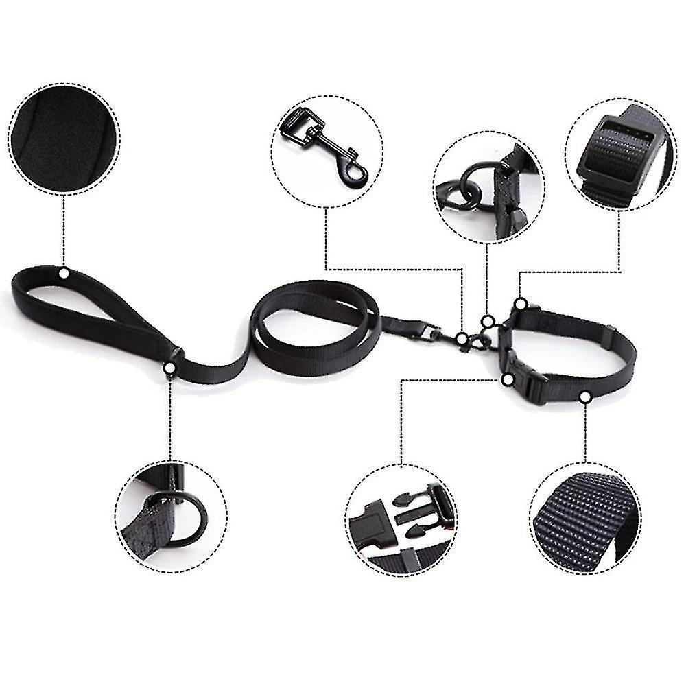 Jccc Classic Black;s Sunrain Tactical Dog Collar Super Soft Neoprene Filled Dog Collar 4 Jccc Classic Black;s Sunrain Tactical Dog Collar Super Soft Neoprene Filled Dog Collar – Image 4