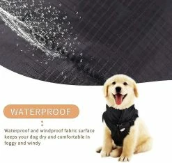 Jccc I;rouge Winter Dog Coats Imperméable à L’eau Chaud Avec Trou De Harnais, Puppy Jacket Gilet Vêtements De Costume Compatible Avec L’hiver Compatible Avec Les Petits Chiens -Pet Soin 659157414 max