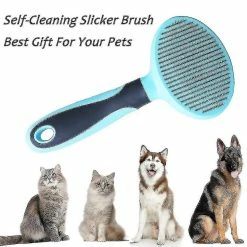 Jccc Cat Brush Soft Dog Grooming Tool Supprime Le Sous-poil Lâche Autonettoyant -Pet Soin 659163669 max