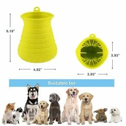 Jccc Pet Supplies Dog Paw Cleaner, Tout En Silicone, Massage Des Deux Côtés -Pet Soin 659164472 max