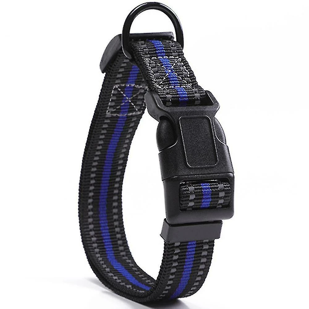 Jccc Charm Réfléchissant Col Bleu;xs Sunrain Tactical Dog Collar Super Soft Neoprene Rempli De Chien 2 Jccc Charm Réfléchissant Col Bleu;xs Sunrain Tactical Dog Collar Super Soft Neoprene Rempli De Chien – Image 2