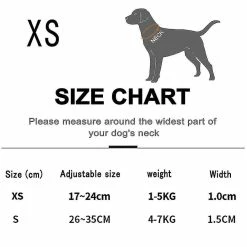 Jccc Charm Réfléchissant Col Bleu;xs Sunrain Tactical Dog Collar Super Soft Neoprene Rempli De Chien -Pet Soin 659177791 max