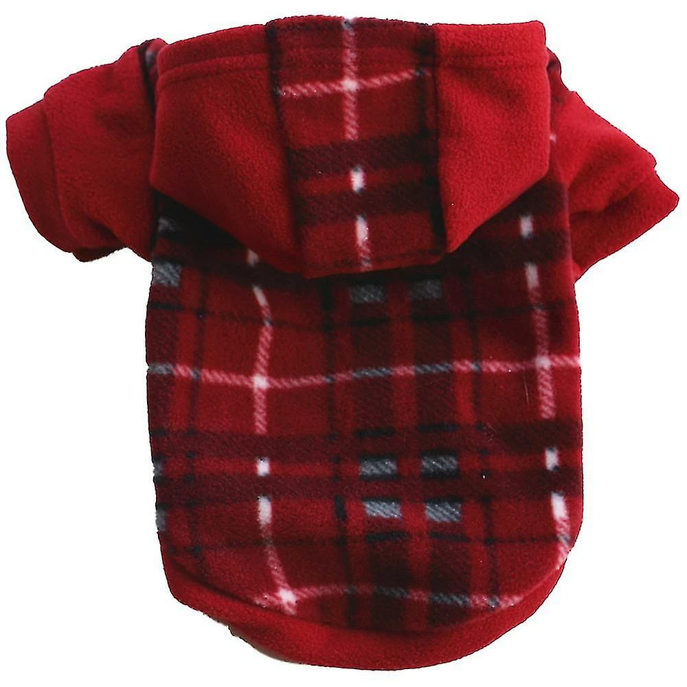 Jccc L;style 3 Dog Hoodie Dog Sweaters Avec Chapeau, Classic Plaid Dog Pet Clothes Sweaters Puppy Pullover Pet Winter Clothes Pour Petits Et Moyens Chiens Chats 2 Jccc L;style 3 Dog Hoodie Dog Sweaters Avec Chapeau, Classic Plaid Dog Pet Clothes Sweaters Puppy Pullover Pet Winter Clothes Pour Petits Et Moyens Chiens Chats – Image 2