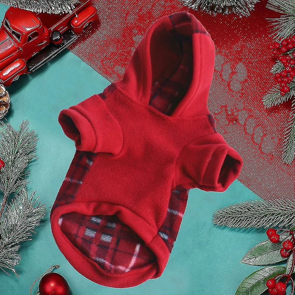 Jccc L;style 3 Dog Hoodie Dog Sweaters Avec Chapeau, Classic Plaid Dog Pet Clothes Sweaters Puppy Pullover Pet Winter Clothes Pour Petits Et Moyens Chiens Chats 5 Jccc L;style 3 Dog Hoodie Dog Sweaters Avec Chapeau, Classic Plaid Dog Pet Clothes Sweaters Puppy Pullover Pet Winter Clothes Pour Petits Et Moyens Chiens Chats – Image 5