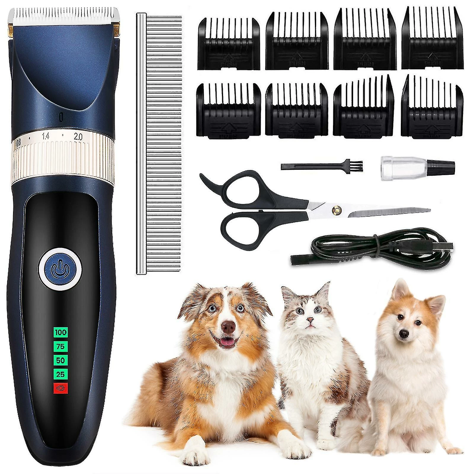 SIGMA Pro Silent Pet Hair Grooming Clipper Trimmer Shaver Dog Electric Shaver Set Uk 1 SIGMA Pro Silent Pet Hair Grooming Clipper Trimmer Shaver Dog Electric Shaver Set Uk