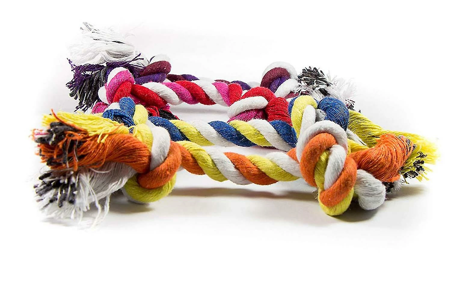 Unbranded 4 Pcs Dog Rope Toys Pour Chiots S Chiens, Jouets De Dentition, Nœuds Dog Toy Pour Nouvel Animal De Compagnie (om) 3 Unbranded 4 Pcs Dog Rope Toys Pour Chiots S Chiens, Jouets De Dentition, Nœuds Dog Toy Pour Nouvel Animal De Compagnie (om) – Image 3