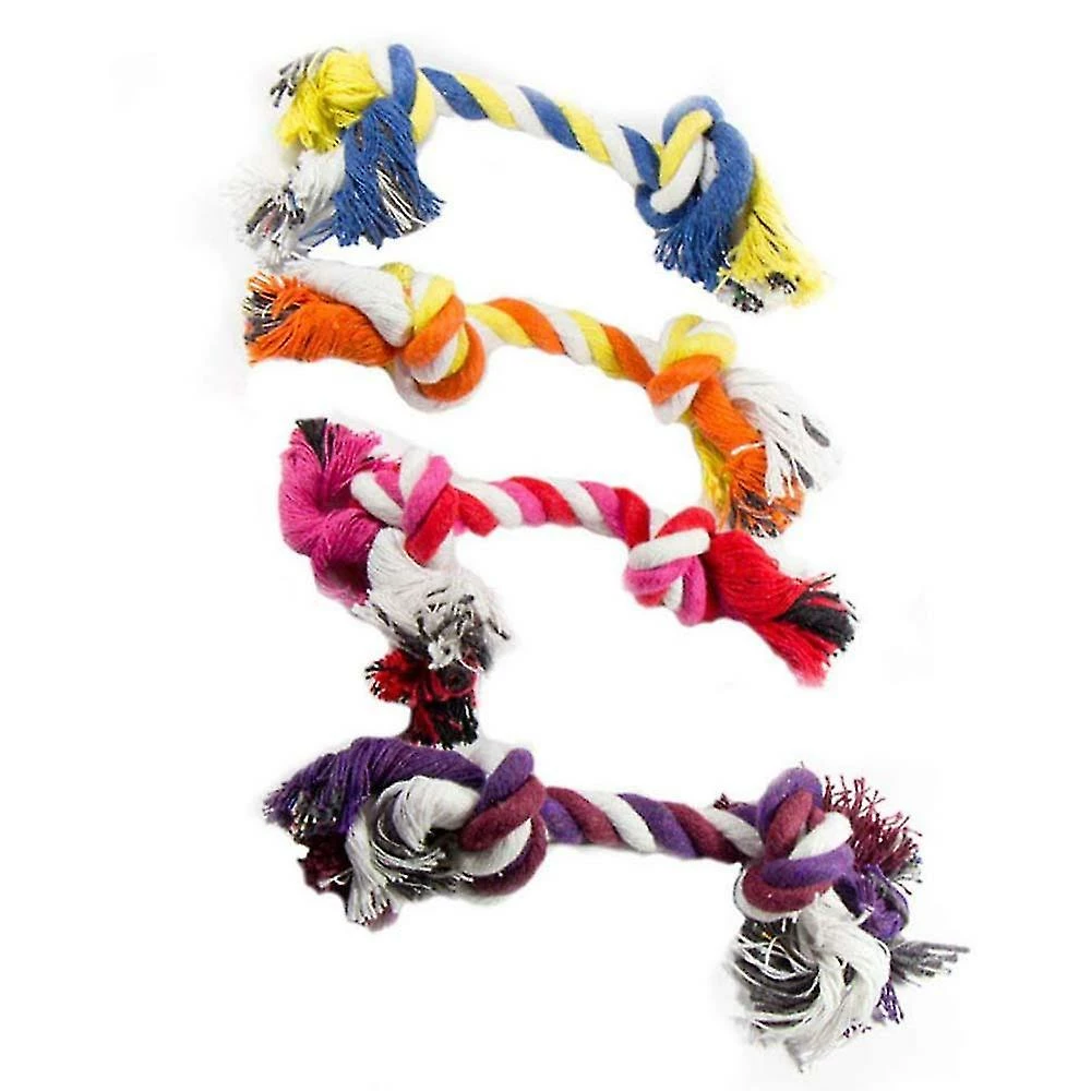Unbranded 4 Pcs Dog Rope Toys Pour Chiots S Chiens, Jouets De Dentition, Nœuds Dog Toy Pour Nouvel Animal De Compagnie (om) 5 Unbranded 4 Pcs Dog Rope Toys Pour Chiots S Chiens, Jouets De Dentition, Nœuds Dog Toy Pour Nouvel Animal De Compagnie (om) – Image 5