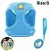 Unbranded 2 Packs Dog Harness Step-in Breathable Puppy Cat Dog Vest Harnesses Size S Colour Blue