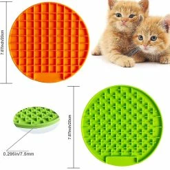 Unbranded 2pcs Pet Lick Pad, Peanut Butter Lick Mat, Soulagement De L’anxiété Fun Dog Feeder / Promouvoir La Santé Pour Le Chat De Chien, Lick Pad Pour Le Toilettage Et La Formation Des Bains D’animaux De Compagnie Fr 9 Unbranded 2pcs Pet Lick Pad, Peanut Butter Lick Mat, Soulagement De L’anxiété Fun Dog Feeder / Promouvoir La Santé Pour Le Chat De Chien, Lick Pad Pour Le Toilettage Et La Formation Des Bains D’animaux De Compagnie Fr -Pet Soin 662402394 max