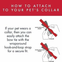 Unbranded Amajiji Formal Dog Bow Tie Pour Chiens Moyens Et Grands Livraison Gratuite -Pet Soin 662402461 max