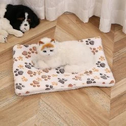 SIGMA Tapis D’animal Double Côté Soft Confortable Pet Flannel Couverture D’hiver épaissir Cat Dog Bed