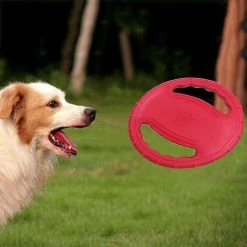 Liangnv Jouet à Disque Volant De Chien, Healwe Rubber Dog Resistant Outdoor Training Recovery -Pet Soin 664153894 max