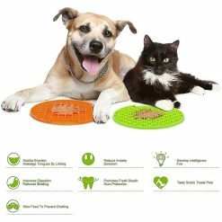 Treingi 2pcs Pet Lick Pad, Peanut Butter Lick Mat, Soulagement De L’anxiété Fun Dog Feeder / Promouvoir La Santé Pour Chien Chat, Lick Pad Pour Pet Bathing Toilettage Et Entraînement 8 Treingi 2pcs Pet Lick Pad, Peanut Butter Lick Mat, Soulagement De L’anxiété Fun Dog Feeder / Promouvoir La Santé Pour Chien Chat, Lick Pad Pour Pet Bathing Toilettage Et Entraînement -Pet Soin 665656148 max