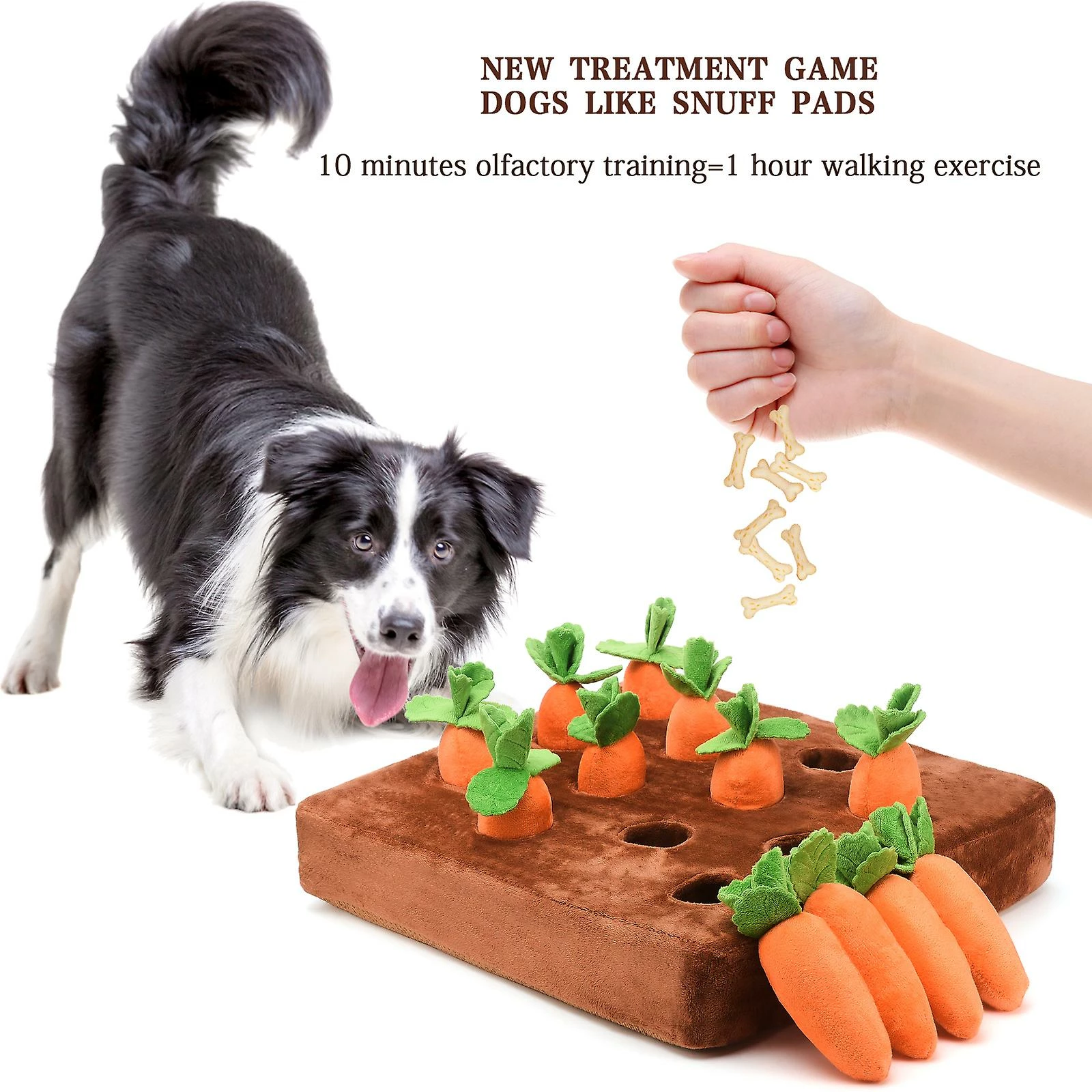 Unbranded Carrot Farm Dog Toys Pet Peluche Training Toys Carotte Farm Dog Cache-cache Jouets 4 Unbranded Carrot Farm Dog Toys Pet Peluche Training Toys Carotte Farm Dog Cache-cache Jouets – Image 4