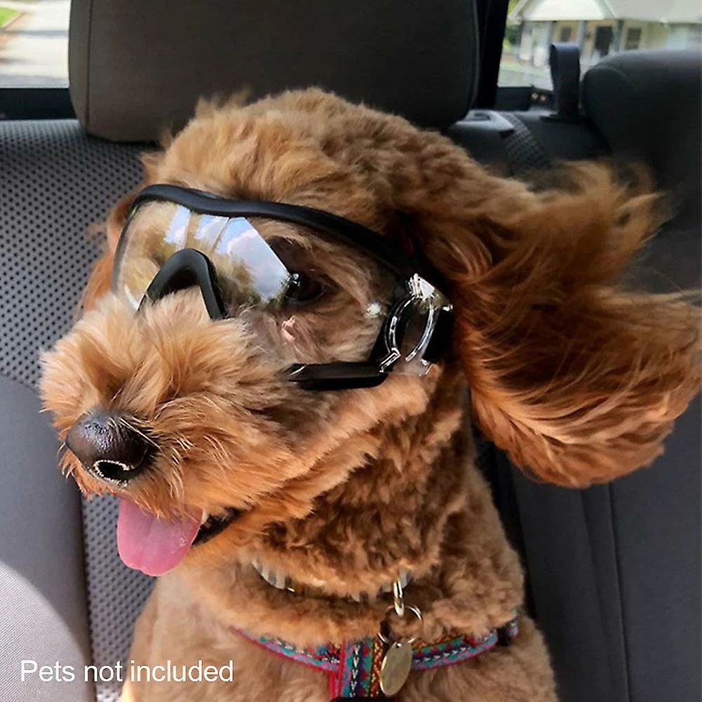 Attoe Imperméable à L’eau Protection Des Yeux Coupe-vent Cool Dog Goggles Sangle Réglable 4 Attoe Imperméable à L’eau Protection Des Yeux Coupe-vent Cool Dog Goggles Sangle Réglable – Image 4