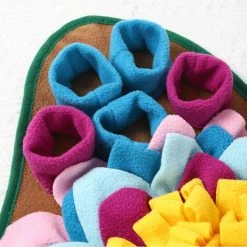 Attoe Slow Feeding Training Toy Blanket Dog Snuffle Mat Foraging Skills 8 Attoe Slow Feeding Training Toy Blanket Dog Snuffle Mat Foraging Skills -Pet Soin 674272475 max