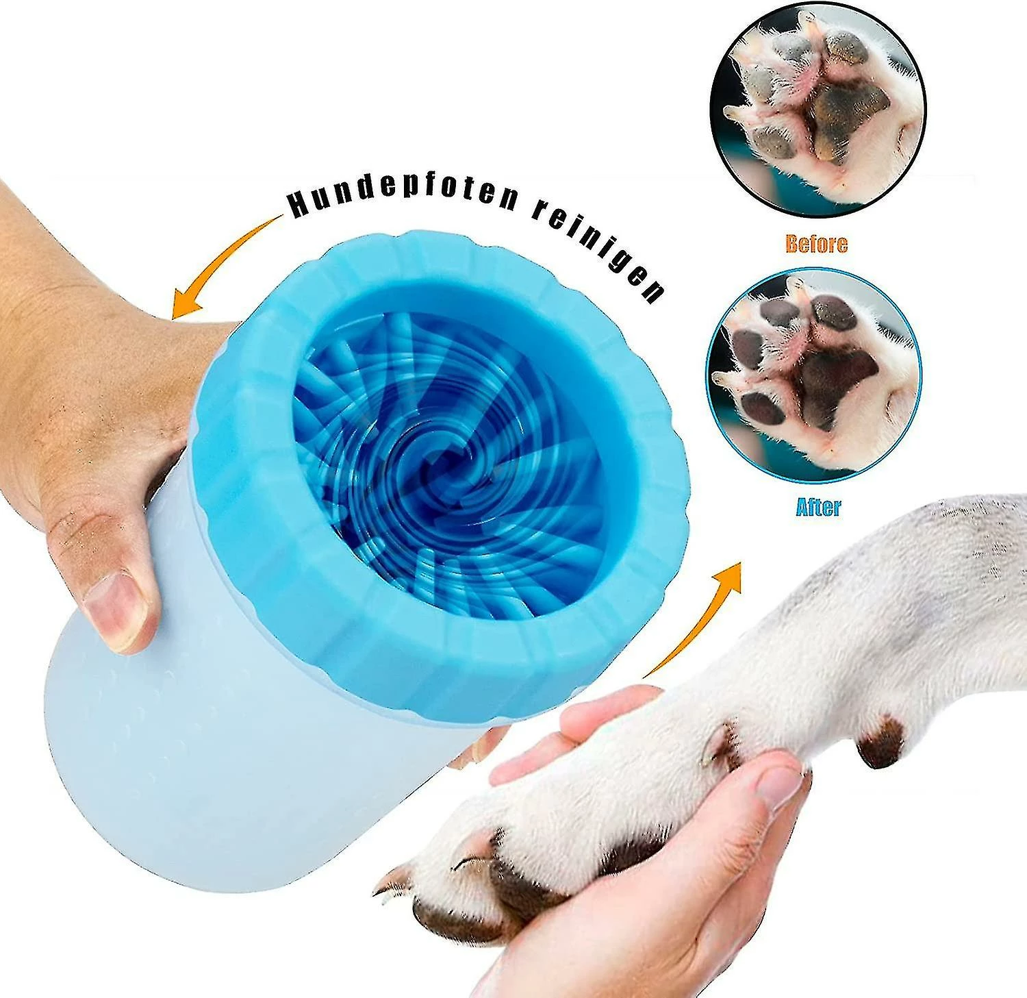 Unbranded Silicone Pet Cleaning Brush Cup Dog Paw Cleaner Portable Pet Paw Cleaner Best For Paw Cleaners Dog Foot Washers 5 Unbranded Silicone Pet Cleaning Brush Cup Dog Paw Cleaner Portable Pet Paw Cleaner Best For Paw Cleaners Dog Foot Washers – Image 5