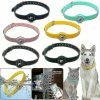 Unbranded Pour Apple Airtag Pet Dog Cat Housse De Protection GPS Tracking Collar Loop Holder.v5
