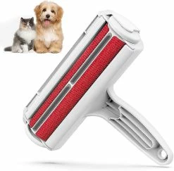Unbranded Pet - Dog Cat Fur Remover With Self-cleaning Base - Efficient Animal Hair Removal Tool - For Furniture, Couch, Carpet, C