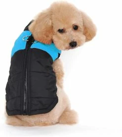 Unbranded Waterproof Dog Coat Jacket Warm Padded Puffer Pet Dog Puppy Clothes Vest( Dog Mannequins Is Not Inclueded) ( ,s)(1pcs)
