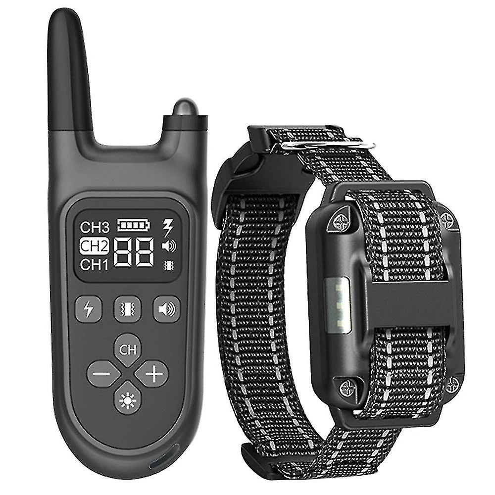 Unbranded Dog Stop Bark Collar Remote Control Dog Training Device Waterproof Reflective Pet Collar 1 Unbranded Dog Stop Bark Collar Remote Control Dog Training Device Waterproof Reflective Pet Collar