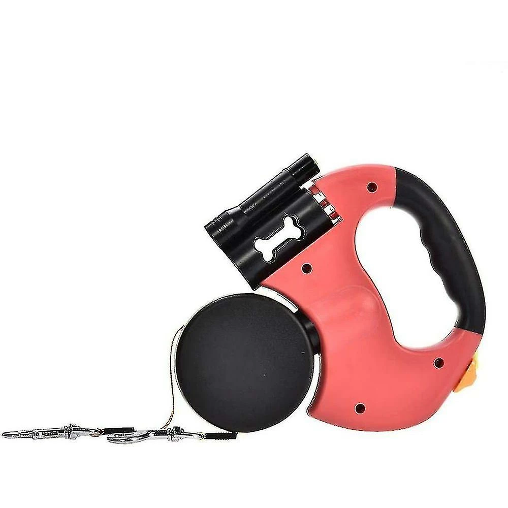 Unbranded Double Laisse Rétractable Pour Chien Double Doggie Pet Leash Dog Leash Automatique Chien Rétractable Corde De Laisse Rétractable Laisse Rétractable Avec Distributeur De Déchets Pour Chien Et Flash 3 Unbranded Double Laisse Rétractable Pour Chien Double Doggie Pet Leash Dog Leash Automatique Chien Rétractable Corde De Laisse Rétractable Laisse Rétractable Avec Distributeur De Déchets Pour Chien Et Flash – Image 3